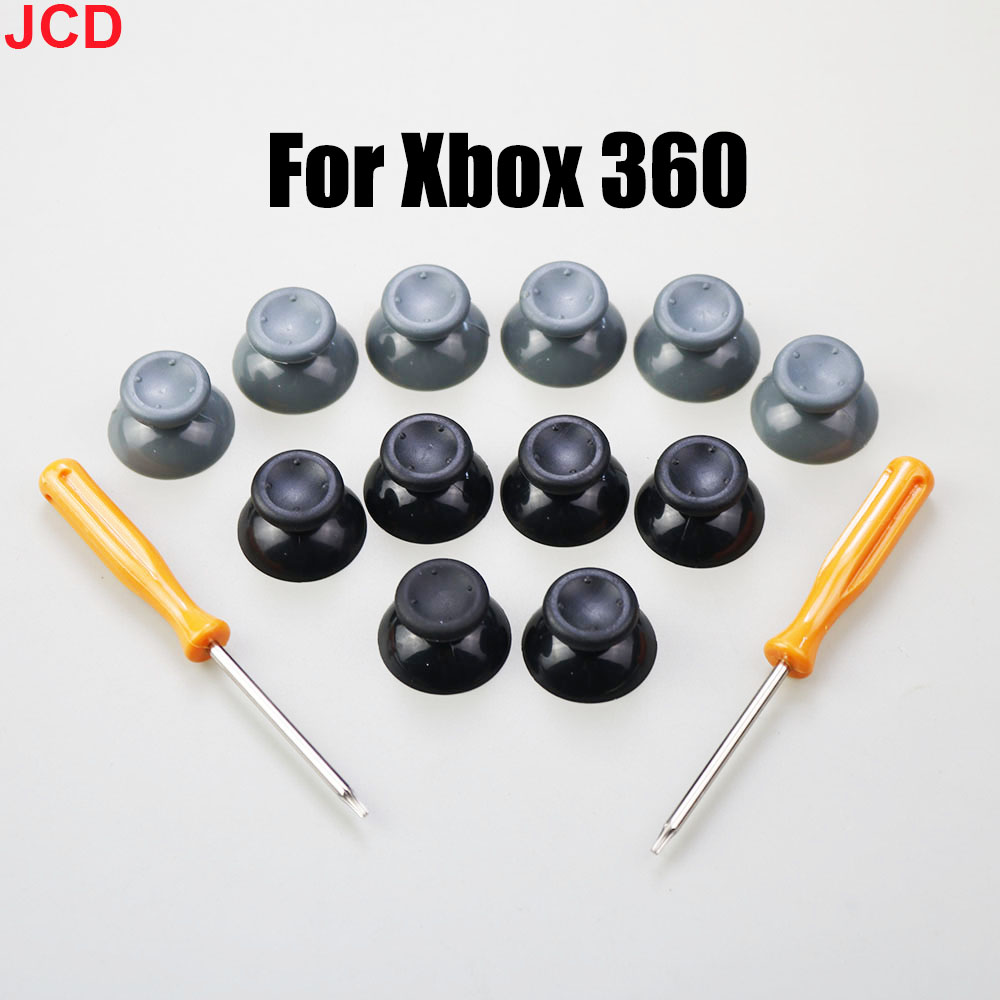 Retro Gaming Xbox 360 - JCD Baru 7pcs/set Hitam Abu-abu 3d