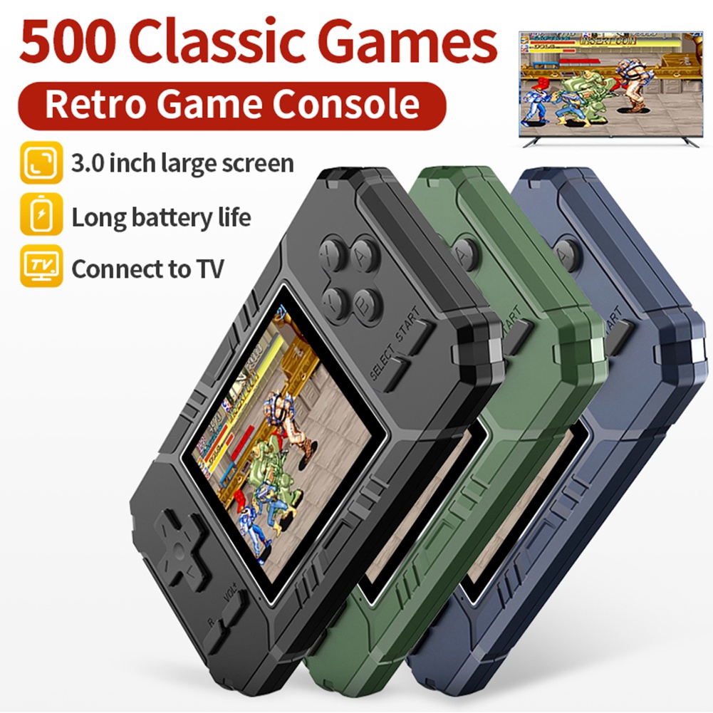 Retro Gaming Console Handheld - Luar biasa! Konsol Game Genggam Mini