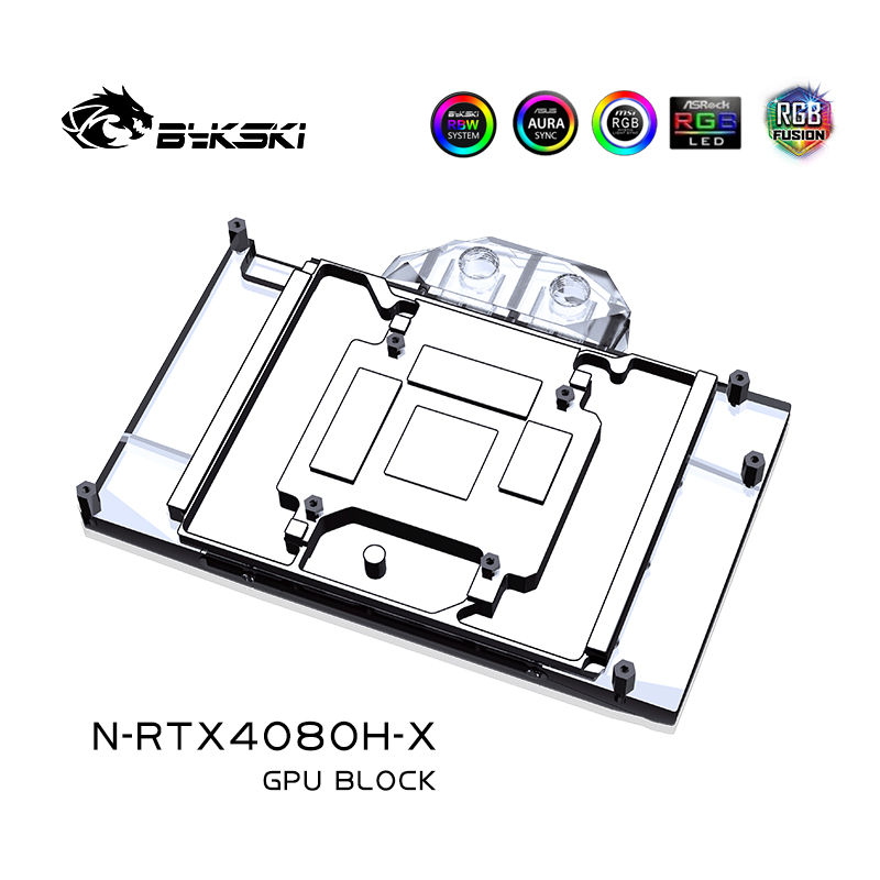 Nvidia Vga Rtx 4080 - Water Block GPU Bykski untuk Kartu