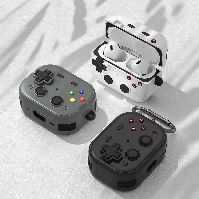 Retro Gaming Cabinet - Casing Pelindung Earphone untuk Airpods 4