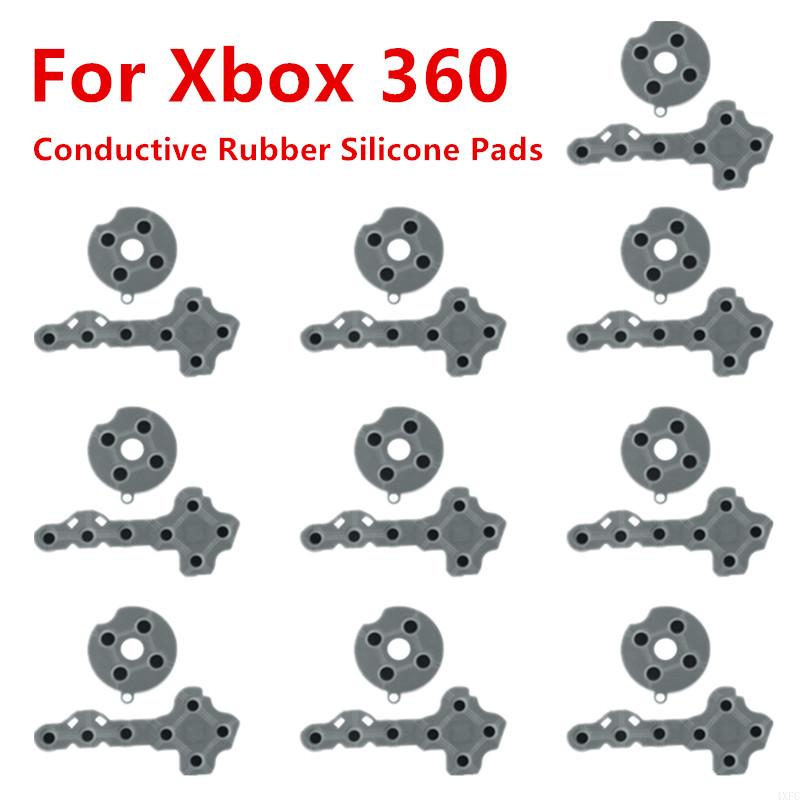 Retro Gaming Xbox 360 - 1/5/10 Set Bantalan Silikon Karet Konduktif