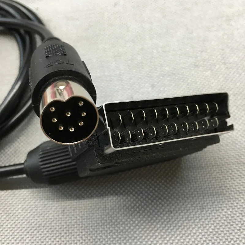 Retro Gaming Cables - Kabel Scart V-pin EU 1.8M Pengganti