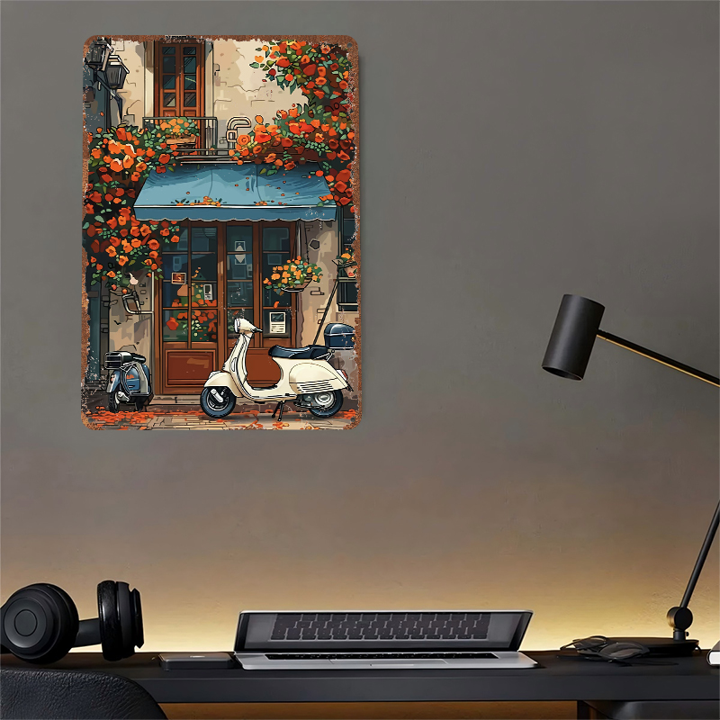 Poster Toko Skuter Vintage, Pa - Retro Gaming At ulasan dan harga
