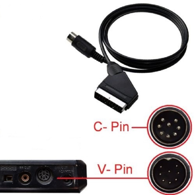 Kabel SCART Pengganti 1.8M unt - Retro Gaming Cables ulasan dan harga
