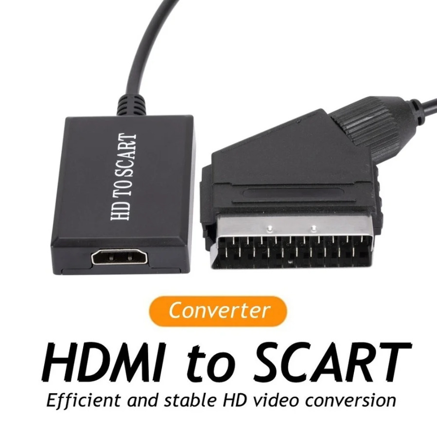 HDMI-Kompatibel dengan Konvert - Scart To Hdmi ulasan dan harga
