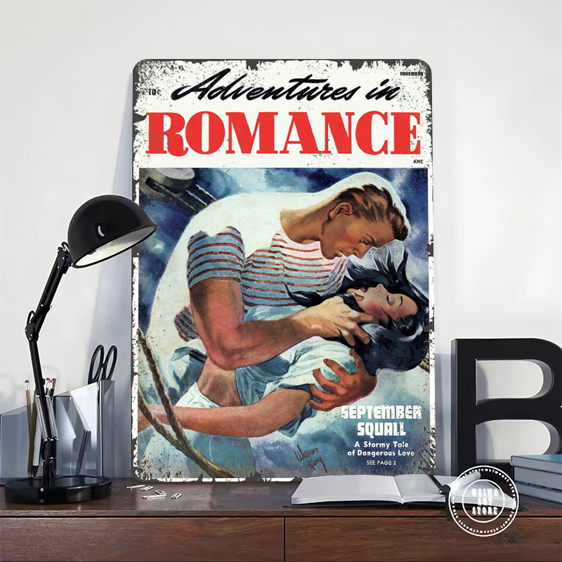 ADVENTURES IN ROMANCE Poster T - Retro Gaming At ulasan dan harga