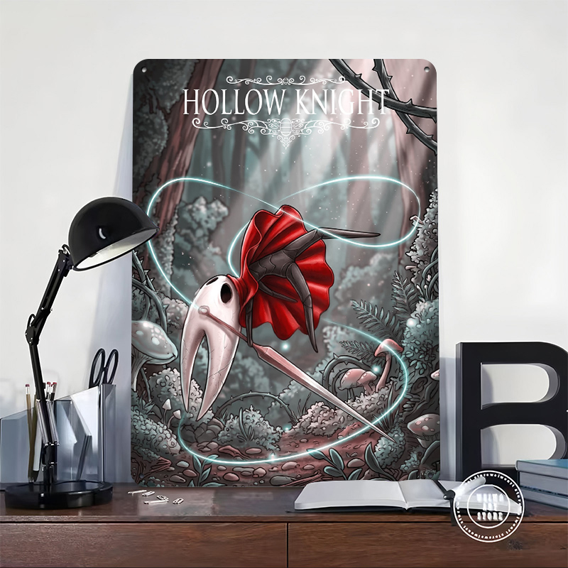 Poster Logam Karya Seni Hollow - Retro Gaming At ulasan dan harga
