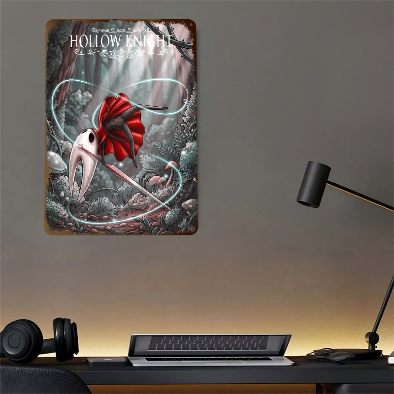Poster Logam Karya Seni Hollow - Retro Gaming At ulasan dan harga