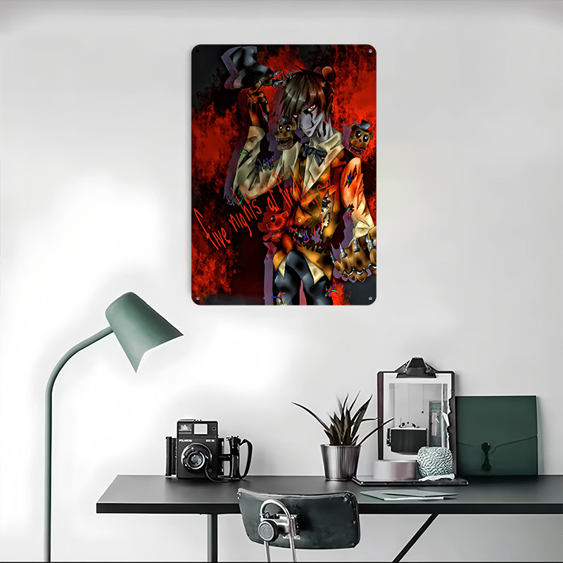 Poster Anime Five Nights At Fr - Retro Gaming At ulasan dan harga
