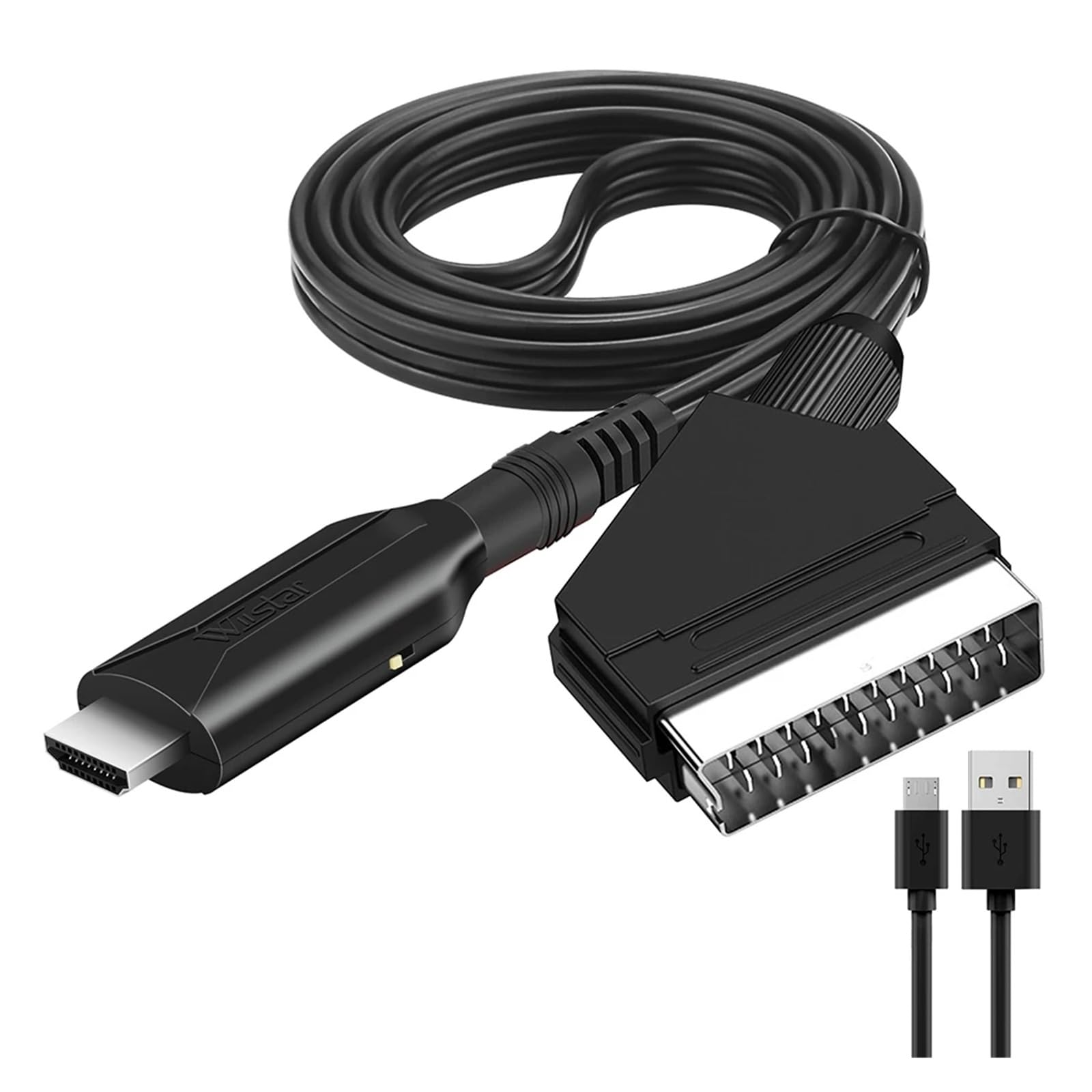 Kabel Konverter SCART ke HDMI, - Scart To Hdmi ulasan dan harga