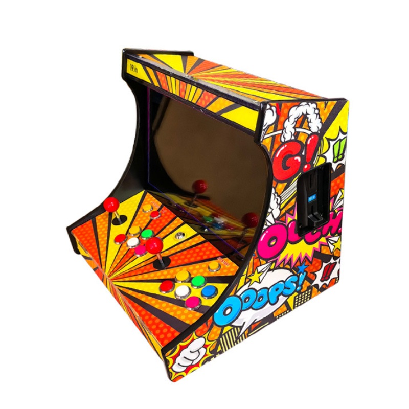 LCD Bartop 19 Inci, Mesin Vide - Retro Gaming Cabinet ulasan dan harga