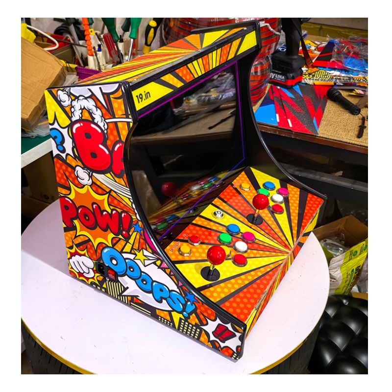 LCD Bartop 19 Inci, Mesin Vide - Retro Gaming Cabinet ulasan dan harga