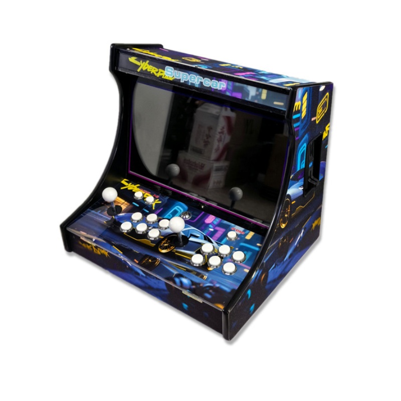 LCD Bartop 19 Inci, Mesin Vide - Retro Gaming Cabinet ulasan dan harga
