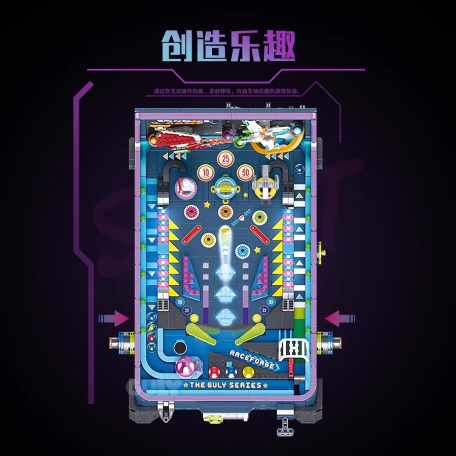 Mesin Pinball Blok Bangunan Be - Retro Gaming Cabinet ulasan dan harga