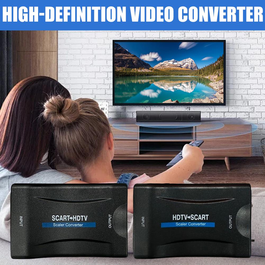 Konverter Adaptor Sinyal HDMI  - Scart To Hdmi ulasan dan harga