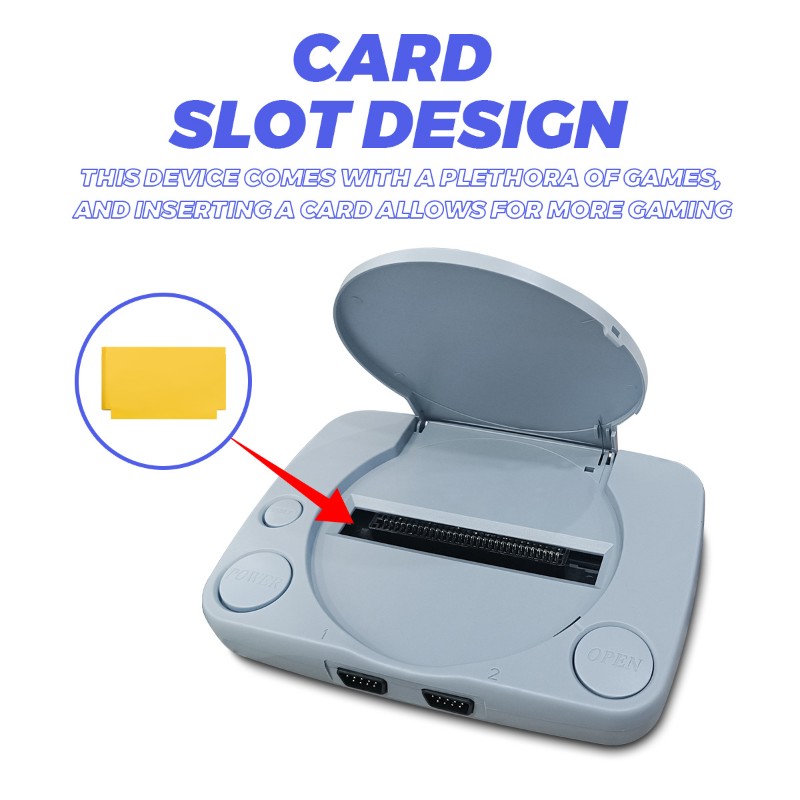 Desain konsol plug-in FC, kons - Retro Gaming Events ulasan dan harga