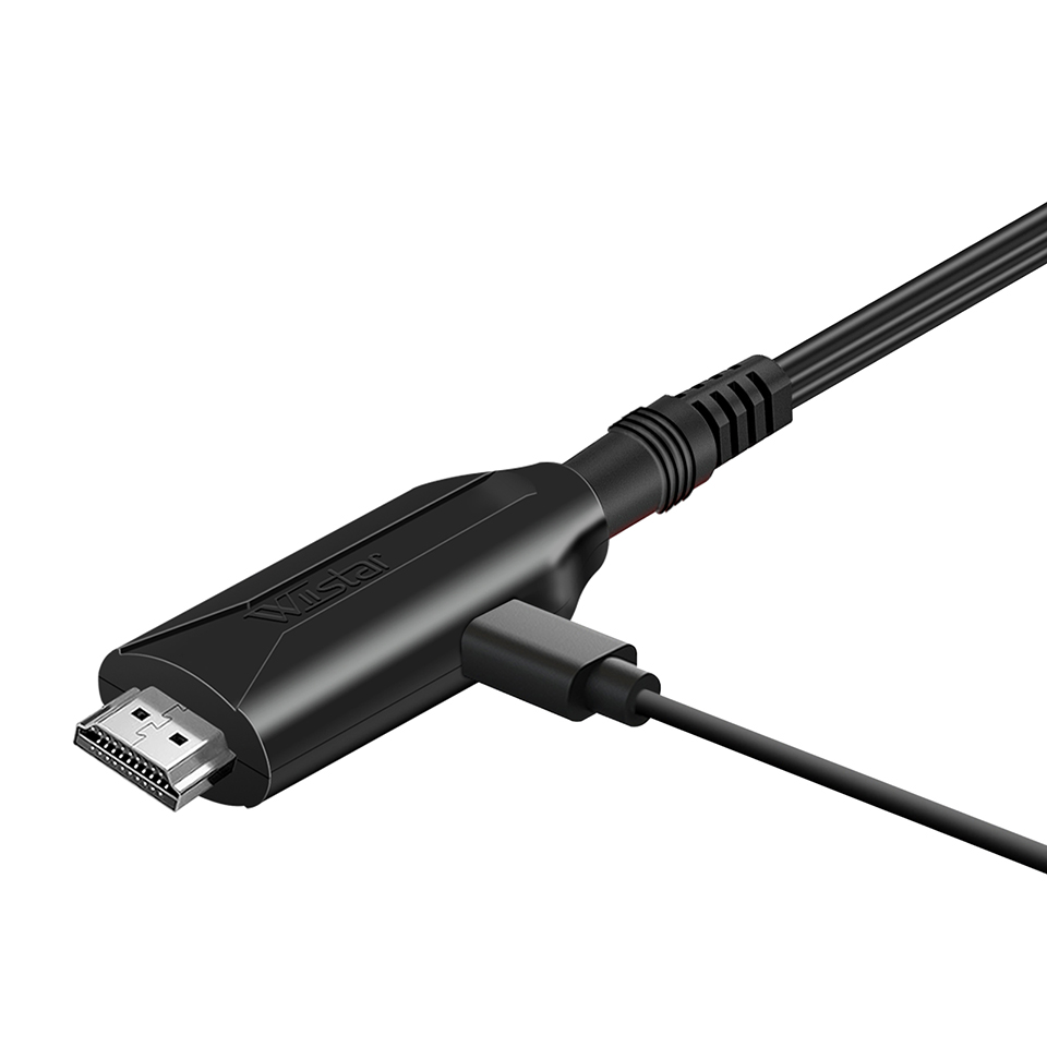 Kabel Adaptor Konverter Kelas  - Scart To Hdmi ulasan dan harga