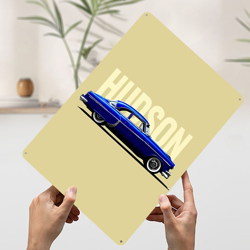 Poster Mobil Klasik Blue Hudso - Retro Gaming At ulasan dan harga