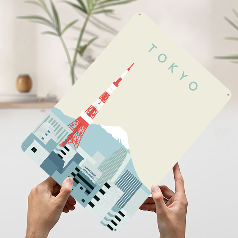 Poster Tokyo Retro 3D Cetak Lo - Retro Gaming At ulasan dan harga