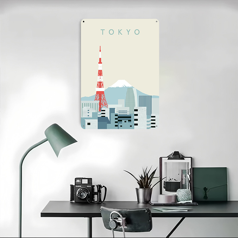 Poster Tokyo Retro 3D Cetak Lo - Retro Gaming At ulasan dan harga