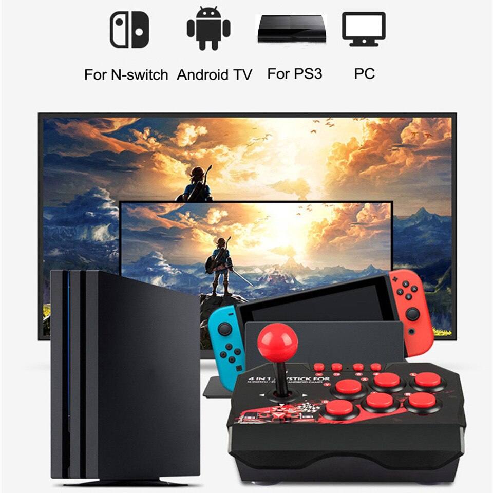 GAMINJA NS002 4 In 1 Retro Arc - Raspberry Pi Retropie ulasan dan harga