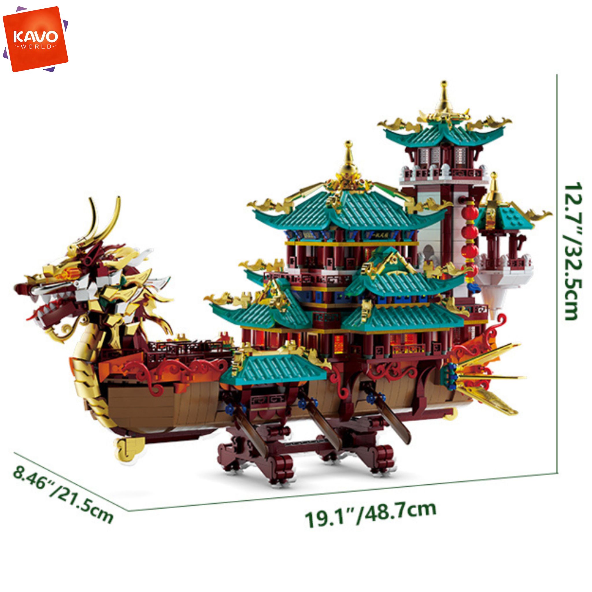 KAVOWORLD 2453pcs Blok Banguna - Retro Gaming Cabinet ulasan dan harga