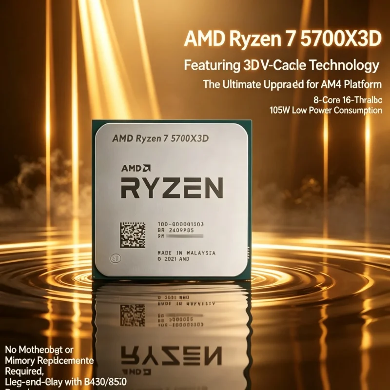 AMD Ryzen 7 5700X3D, CPU untuk - Amd Cpu Ryzen 7 ulasan dan harga
