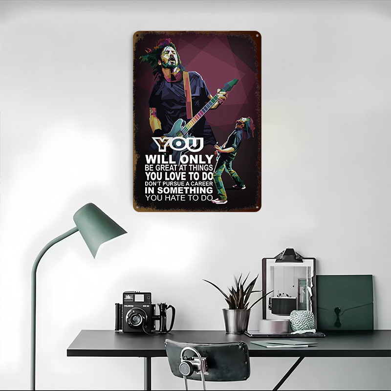Poster Kaleng Kutipan Rockstar - Retro Gaming At ulasan dan harga