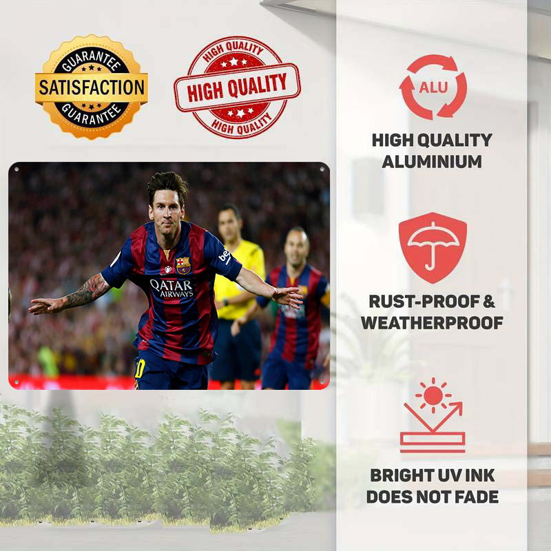 Poster Cetak Sepak Bola Lionel - Retro Gaming At ulasan dan harga