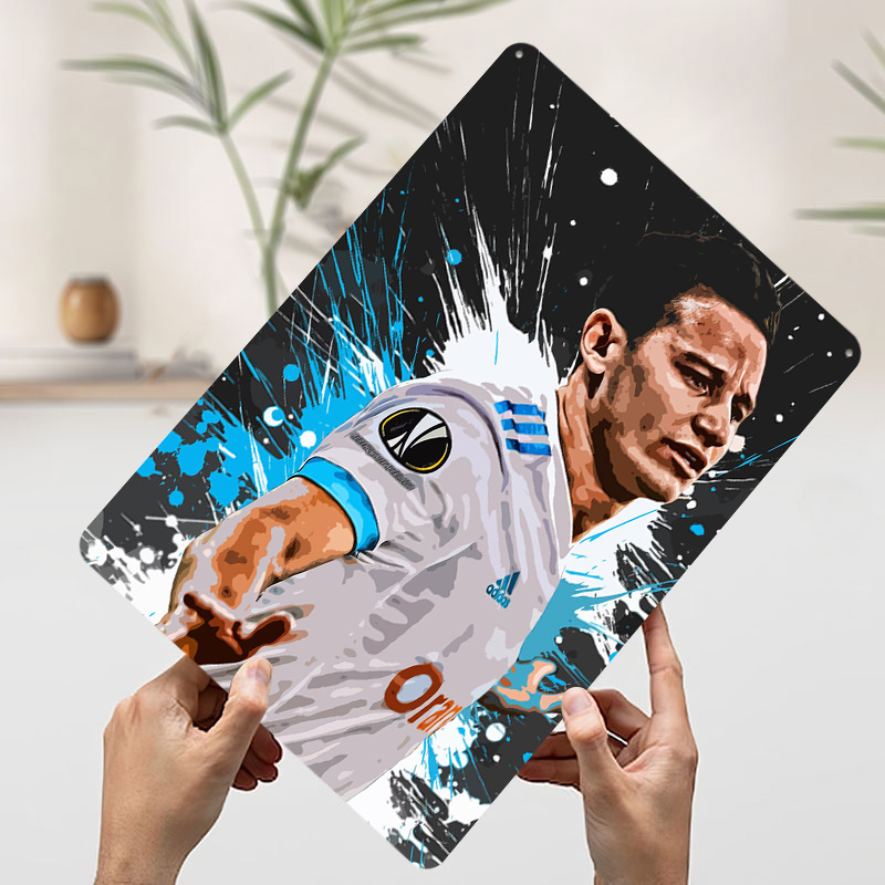 Poster Logam Lukisan Florian T - Retro Gaming At ulasan dan harga