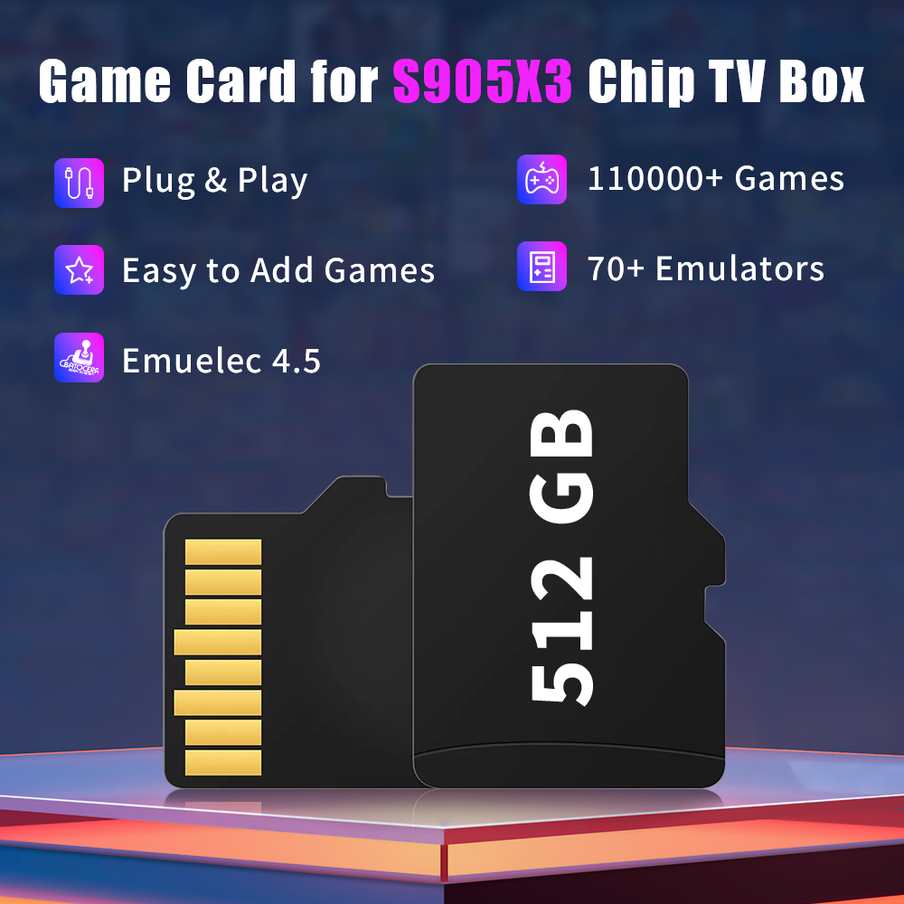 Kartu TF Game untuk S905X3 kon - Retro Gaming Events ulasan dan harga