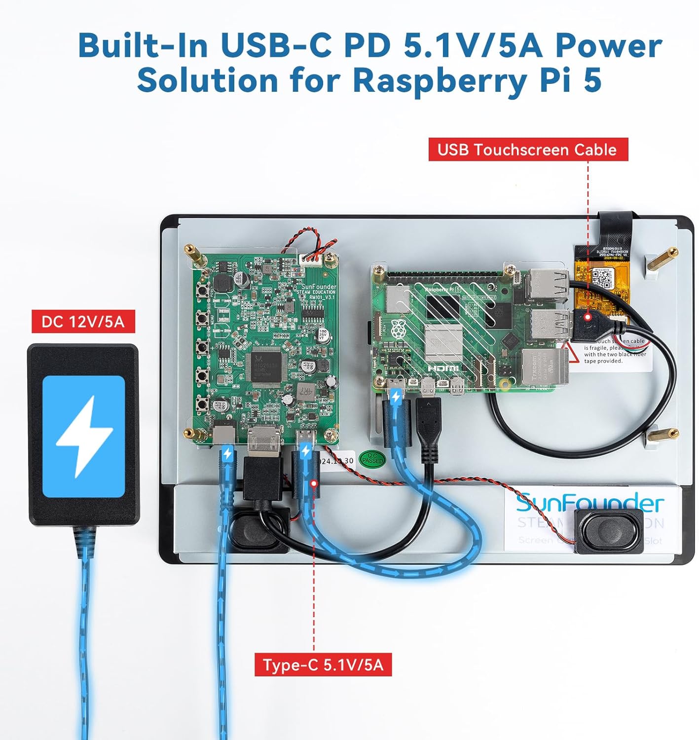 SunFounder Layar Sentuh DIY 10 - Raspberry Pi Retropie ulasan dan harga