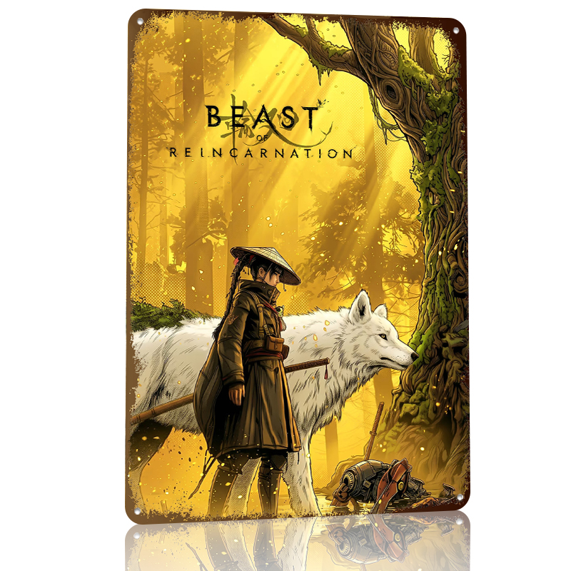 Poster Cetak Game Beast of Rei - Retro Gaming At ulasan dan harga
